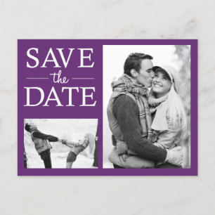 Save The Date Photo Postcard