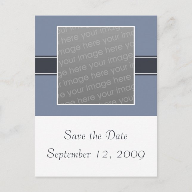 Save the Date Photo Postcard (Front)