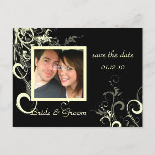 Save the Date Photo postcards, Announcement Postcard