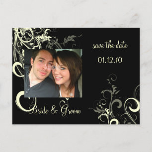 Save the Date Photo postcards, Announcement Postcard