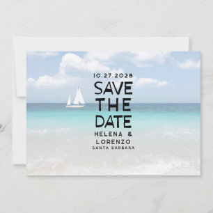 Save The Date Photo rustique amusante