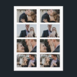 Save The Date Photo Strip Bookmark Invitation Postcard<br><div class="desc">Capture memories and announce your special day with our charming "Save the Date Photo Strip Bookmark." This unique bookmark features a modern photo strip design, perfect for book lovers looking for a creative way to share their upcoming event. Personalize it with your favourite photos to create a one-of-a-kind keepsake for...</div>