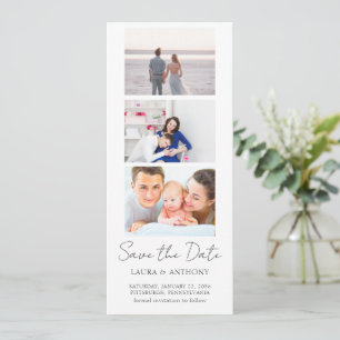 Save The Date Photomaton de mariage en bande photo