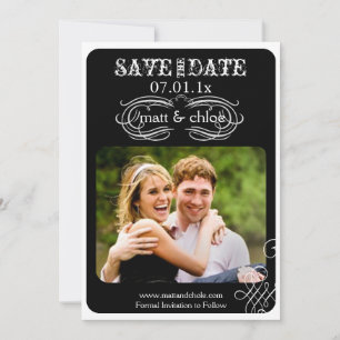Save The Date PixDezines défilent/date de sauvegarde/couleur arr