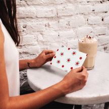 Save the Date Polka Dots Postcard Template