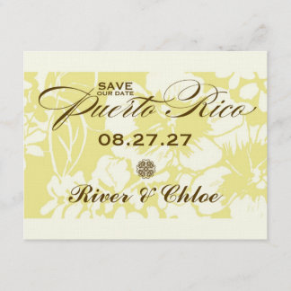 Save The Date PORTO RICO Enregistrer la date
