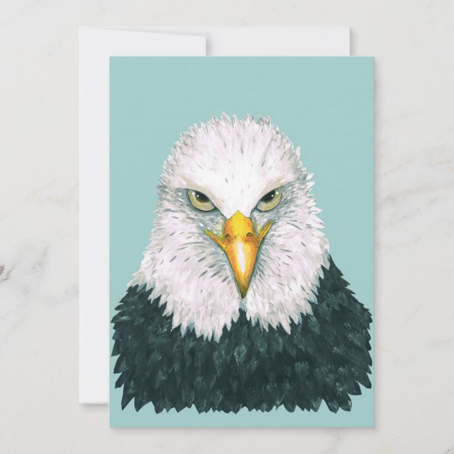 Save The Date Portrait de Bald Eagle (Devant)