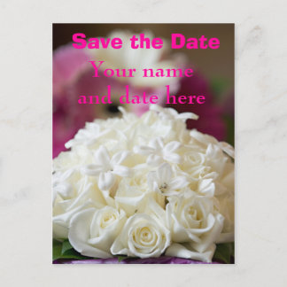 Save the date postcard