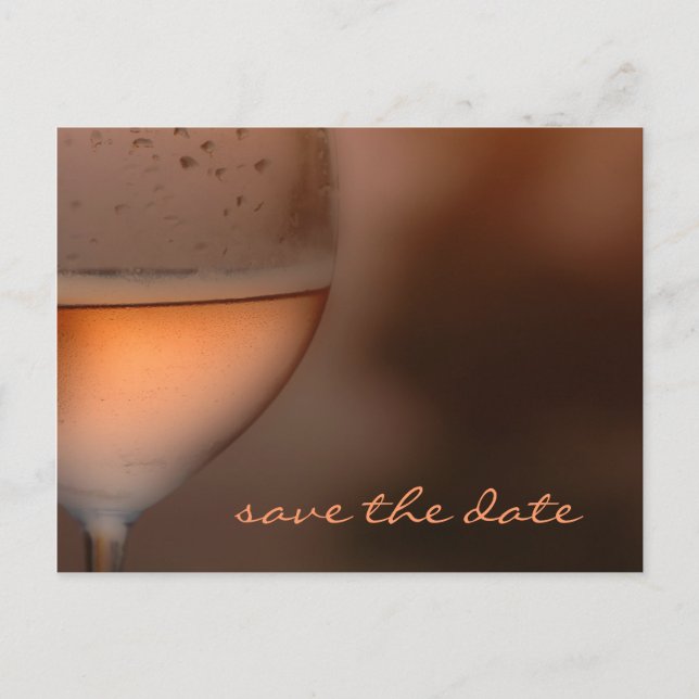 Save the date postcard (Front)