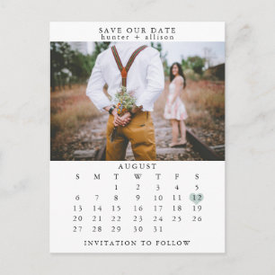 Save the Date Postcard