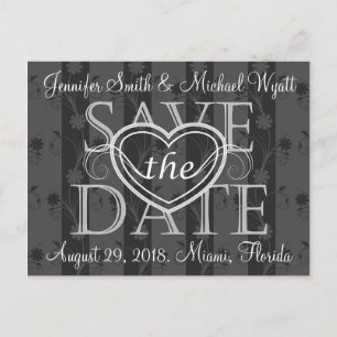 Save the date postcard