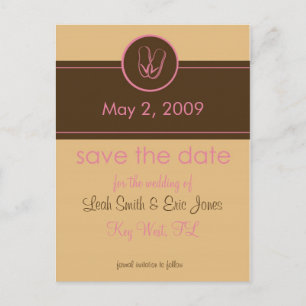 Save the Date Postcard TEMPLATE