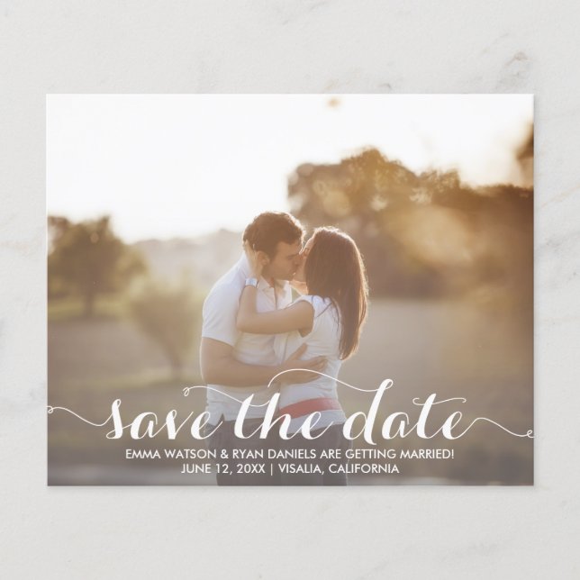 Save The Date Postcard Template (Front)