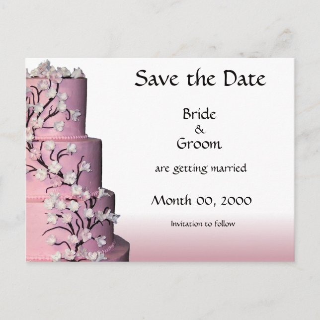 Save the Date postcards (Front)