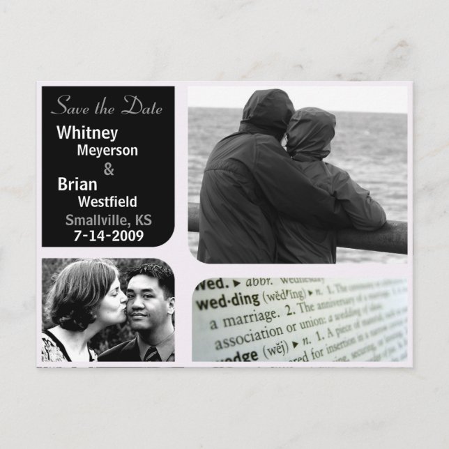 Save the Date Postcards (Front)