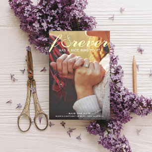 Save The Date Pour toujours a une belle sonorité ! Photo de fian