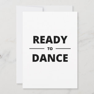 SAVE THE DATE PRÊT À DANSER