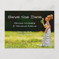 Save the Date Princess Frog