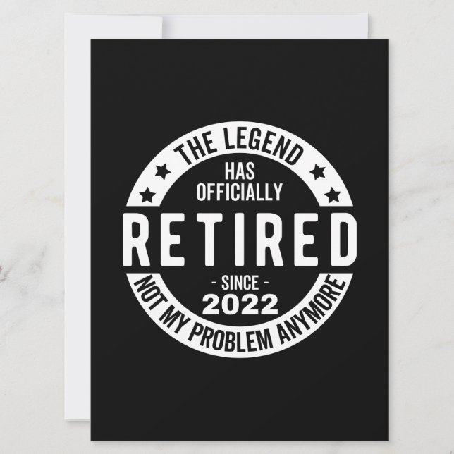 Save The Date Retired 2022 (Devant)