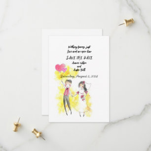 Save The Date Rien d'intéressant que Love et un open bar