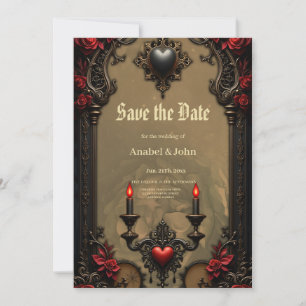 Save The Date Romance gothique : Passion cachée.