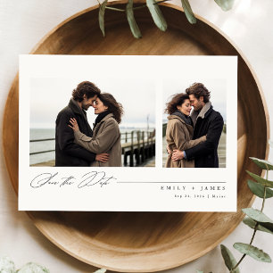 Save The Date Romantic Modern 4 Mariage photo