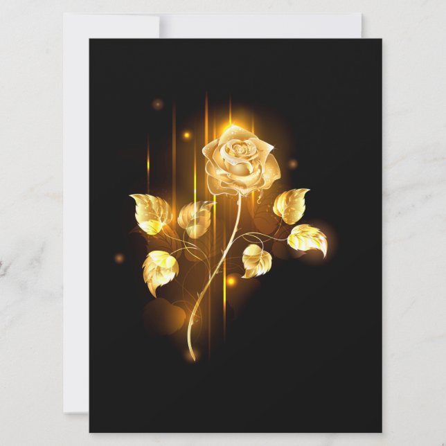 Save The Date Rose d'or ( rose d'or ) (Devant)
