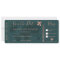 Save the date rose gold world map boarding pass