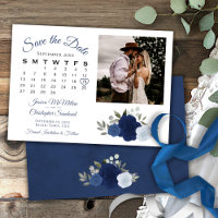 Rose Mariage couleur bleu Calendrier et photo