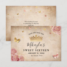 Rose Pâle Aquarelle Or Rose Élégant Sauver La D