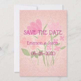 Save The Date Rose & Pêche #6
