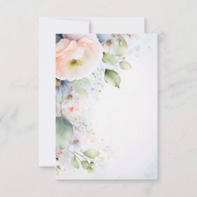 Save The Date Roses (Front)