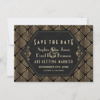Royal Roaring 20's Gold Black Grand Mariage Gatsby