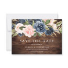 Rustic Modern Navy & Blush All Seasons Mariage