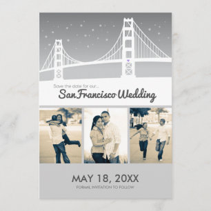 Save The Date San Francisco Mariage Sauvegarder la date