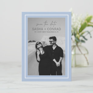 Save The Date Sasha Cornflower Mariage moderne