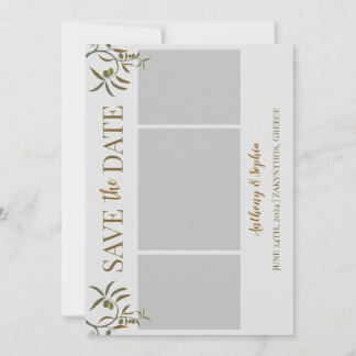 Save The Date Sauvegarder la date Grèce