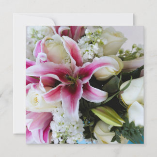 Save The Date Sauver la date avec couverture florale