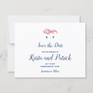Save The Date Sauver la date du homard du Maine