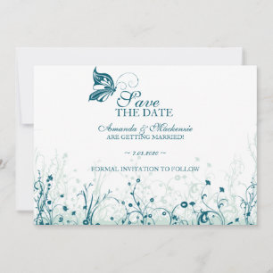 Save The Date Sauver la date ~ Jardin de papillons 6