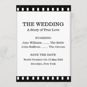 Save The Date Sauvez le mariage de date avec un thème de