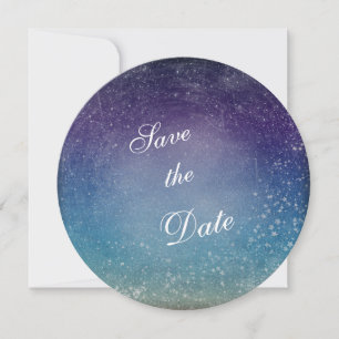 Save The Date Sauvez les étoiles de date dans le mariage de ciel