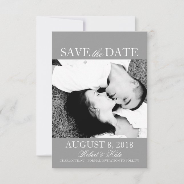 Save The Date | Save the DATE Photo (Front)