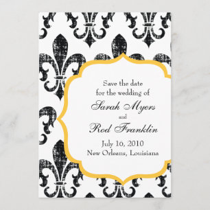 Save The Date "Save the date" pour mariage   Nouvelle-Orléans   