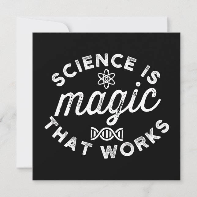 SAVE THE DATE SCIENCE IS MAGIC THAT WORKS (Devant)