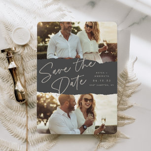 Save The Date Scrapbook Deux photos