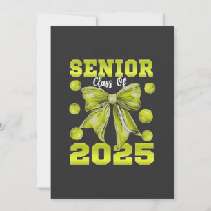 Save The Date Senior 2025 Softball Graduate Graduate Sport