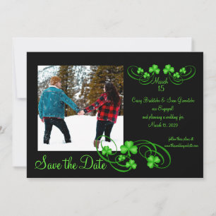 Save The Date Shamrock Enregistrer la date
