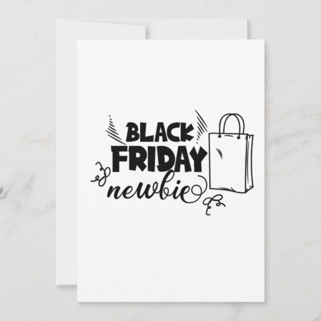 Save The Date Shopper de Black Friday (Devant)