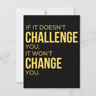 Save The Date Si ça ne vous met pas au défi, ça ne vous changera